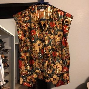 Gold Evening/Party Top - Vintage